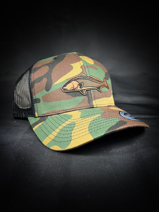 Yupoong 6606 trucker redfish hat